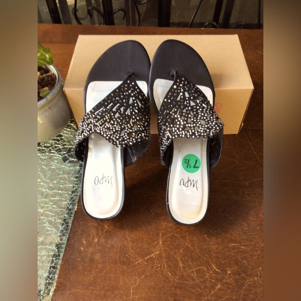 Beautiful black sandals